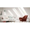 Ventana de Tejado VELUX GGL 2070 Giratoria Manual | Madera Pintada Blanca | Vidrio Laminado Seguridad