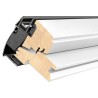Ventana giratoria eléctrica Velux GGL 207021 laminado de seguridad