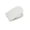 Asiento y tapa Roca Dama Retro blanco A801327004