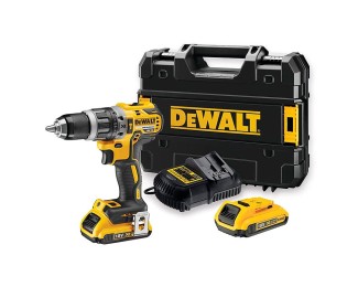 Taladro percutor sin escobillas XR 18V 2x2,0Ah DeWalt DCD796P2-QW
