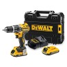 Taladro percutor sin escobillas XR 18V 2x2,0Ah DeWalt DCD796P2-QW