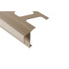 Perfil vierteaguas Schlüter BARA-RAK aluminio lacado 2,5m x 50mm