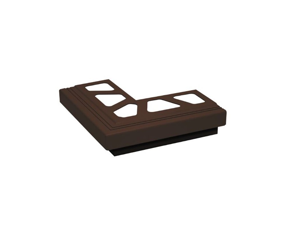 Ángulo externo para perfil vierteaguas Schlüter BARA-RAK/E 90º aluminio lacado