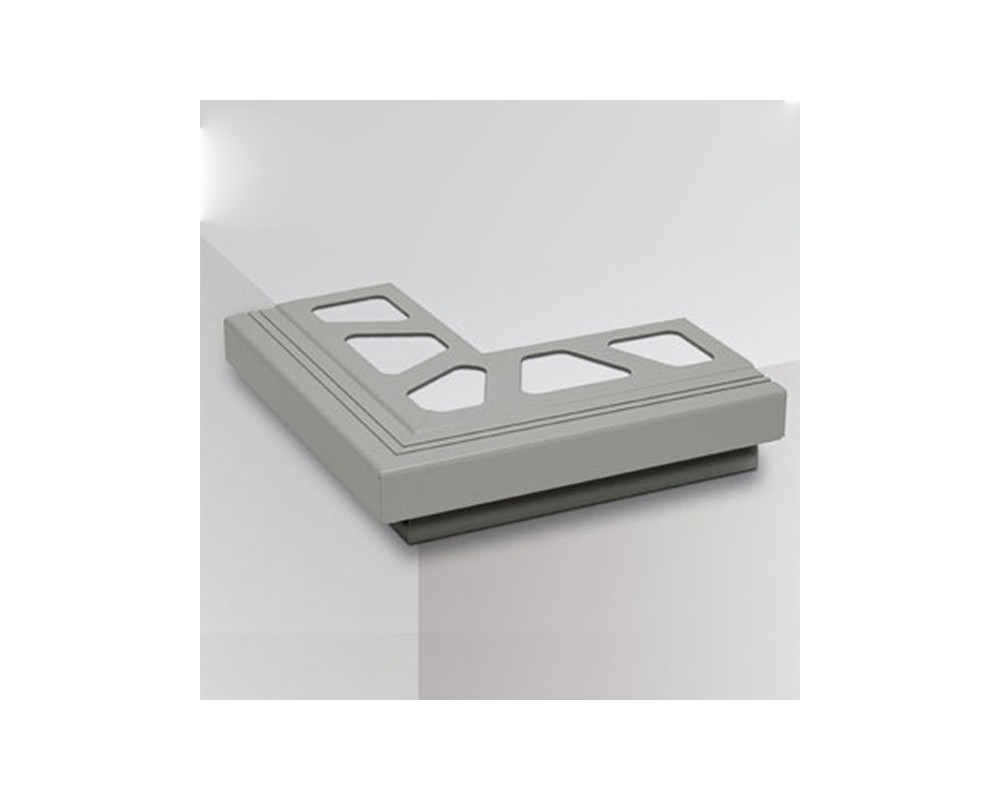 Ángulo externo para perfil vierteaguas Schlüter BARA-RAK/E 90º aluminio lacado