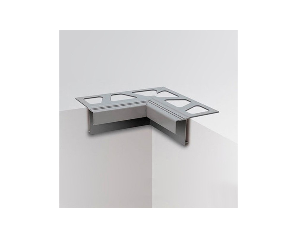 Ángulo externo para perfil vierteaguas Schlüter BARA-RAK/E 90º aluminio lacado