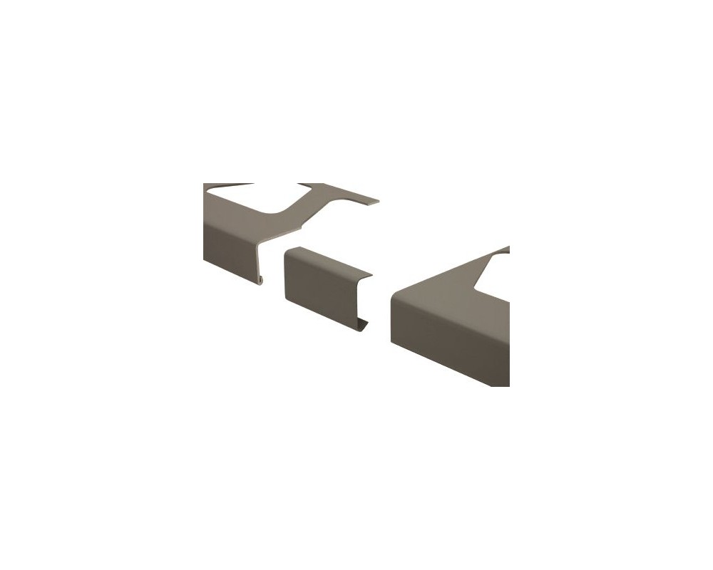 Empalme para perfil vierteaguas Schlüter BARA-RTK/V V/RT30 aluminio lacado
