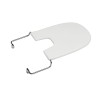 Tapa para bidé Roca Dama Retro blanca A806320004