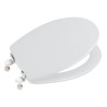 Asiento y tapa Roca Magnum blanco A801906004