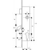 Cerradura monopunto inox de palanca basculante Tesa 4241203AI