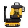 Nivel láser autonivelante3 líneas 18V Li-Ion 2Ah Dewalt DCLE34031D1