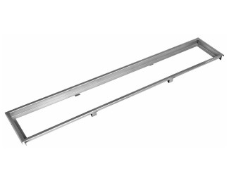 Marco rectangular inox 180x1035x25mm