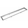 Marco rectangular inox 180x1035x25mm
