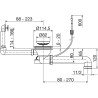 Desagüe/rebosadero automático Viega 7139.162