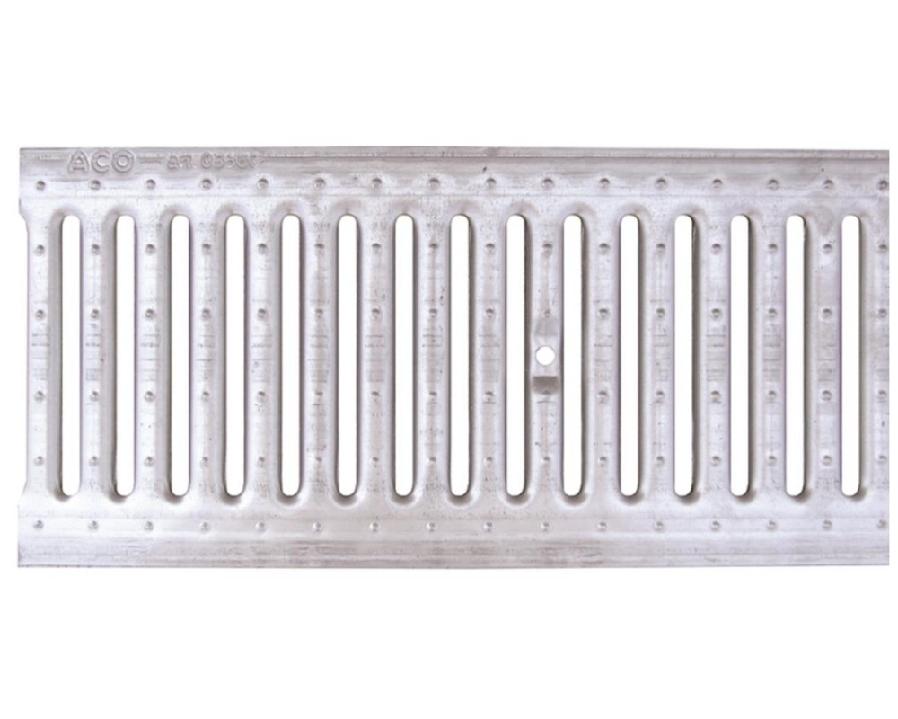 Reja pasarela anti-tacón galvanizada atornillada ACO DRAIN N/SELF N150/SELF200