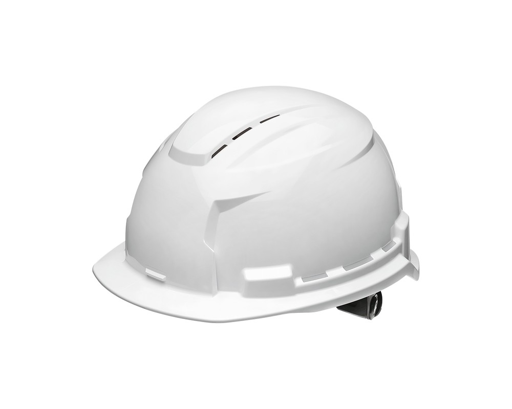 Casco ventilado Milwaukee Bolt 100 blanco