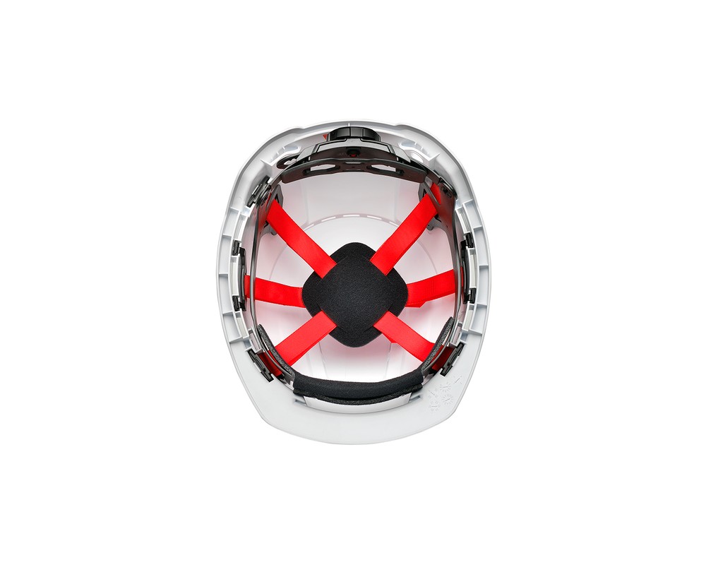 Casco ventilado Milwaukee Bolt 100 blanco