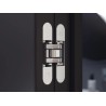 Bisagra oculta para puertas Atomika Slim cromo satinado Krona Koblenz K 8060 CS HD