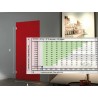 Bisagra oculta para puertas Kubi7 niquel satinado Krona Koblenz K 7000 NS HD