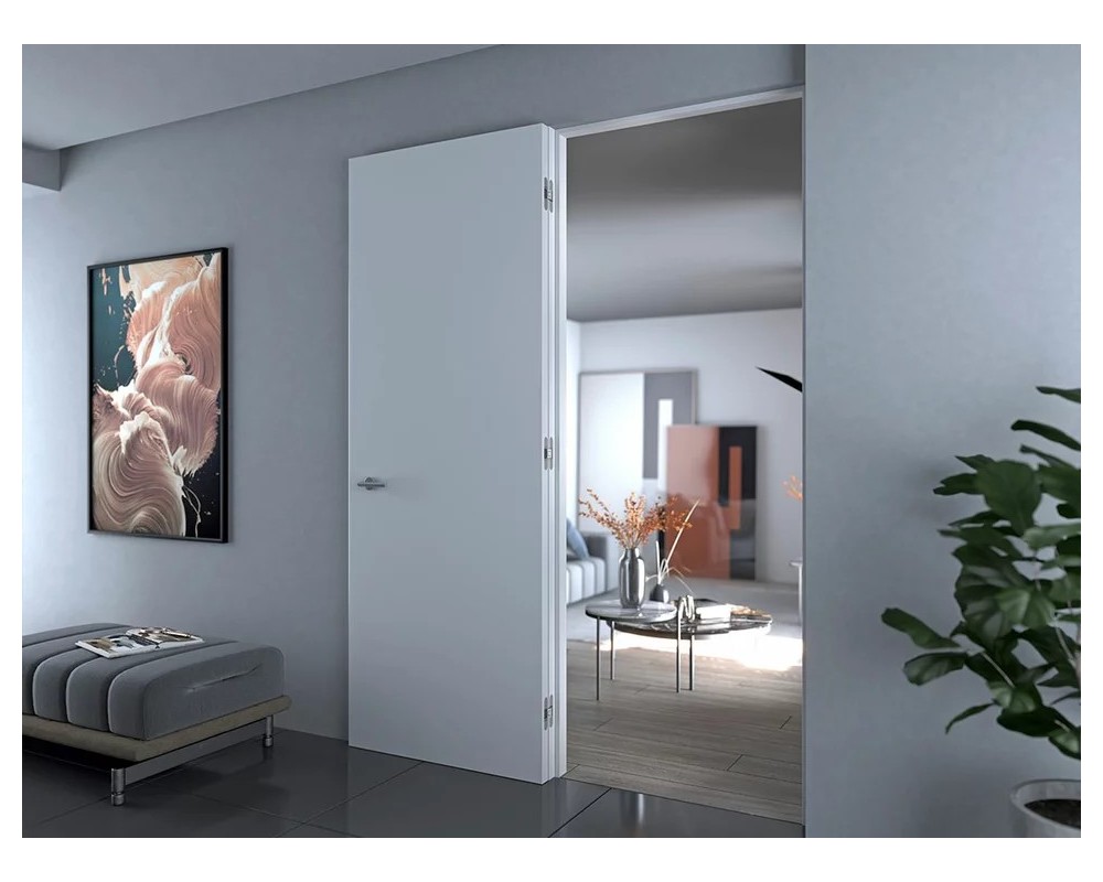 Bisagra oculta para puertas Kubi7 niquel satinado Krona Koblenz K 7000 NS HD