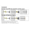 Taco tornillo para aislamientos Celo IPSD 80