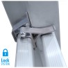 Escalera aluminio triple con base 11x3 KTL 23 237 011