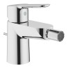 Grifo monomando de bidé con desagüe Grohe BauEdge