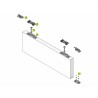 Kit para puertas correderas Krona Koblenz 0500 3