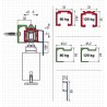 Kit para puertas correderas Krona Koblenz 0500 3