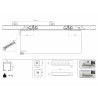 Sistema corredero para puertas de madera Krona K Art 120 + System 0600