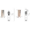 Sistema corredero para puertas de madera Krona K Art 120 + System 0600