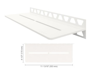 Estante de diseño Pure Schlüter Shelf W S1 D7