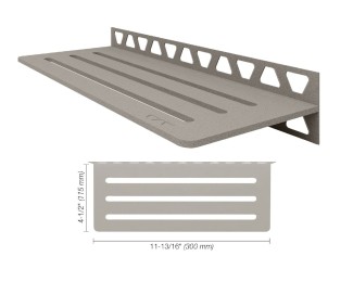 Estante de diseño Wave Schlüter Shelf W S1 D10