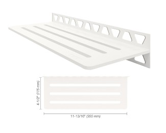 Estante de diseño Wave Schlüter Shelf W S1 D10
