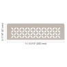 Estante de diseño Floral Schlüter Shelf N S1 D5