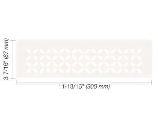 Estante de diseño Floral Schlüter Shelf N S1 D5