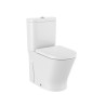 Inodoro a pared con triturador sanitario Roca Round D-Trit A34T0N2000