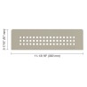 Estante de diseño Square Schlüter Shelf N S1 D3