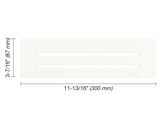 Estante de diseño Wave Schlüter Shelf N S1 D10