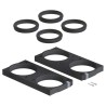 Set 3 adaptadores para ComfoClime 24-36-Q con ComfoAir Q 450-600