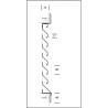 Rejilla mural acero inoxidable con mosquitera 500x500mm
