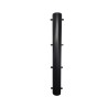 Protector reforzado para bajante pluvial Ø110-125mm aluminio lacado negro