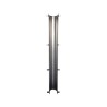 Protector reforzado para bajante pluvial Ø110-125mm aluminio natural