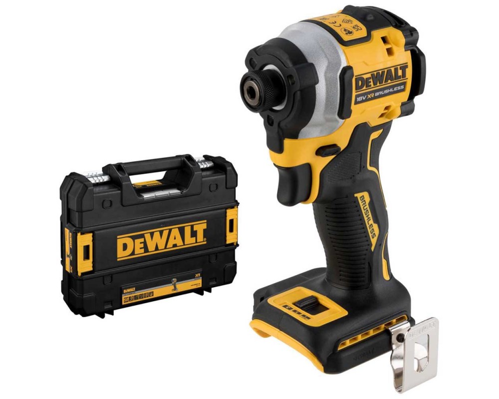 Atornillador impacto compacto XR 18V 1/4" 205Nm Dewalt DCF850NT-XJ