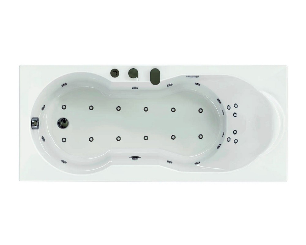 Bañera de hidromasaje rectangular Kinedo Aqualia