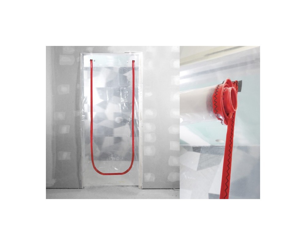 Puerta aislante con cremallera en U Pentrilo 13224