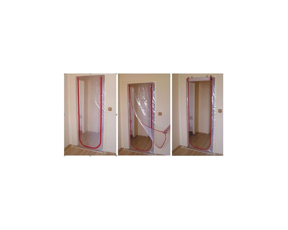 Puerta aislante con cremallera en U Pentrilo 13224