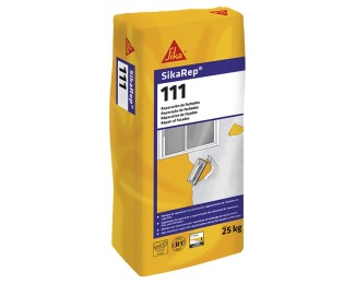 Mortero para reparación y nivelación en fachadas SikaRep 111 saco 25kg