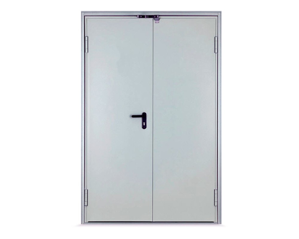 Puerta cortafuegos doble EI2 60 1600x2035mm empujar derecha Novoferm Proyect
