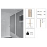 Sistema corredero para puertas de madera Krona K Art 40 ABS + System 0600