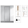 Sistema corredero para puertas de madera Krona Koblenz K Art 80